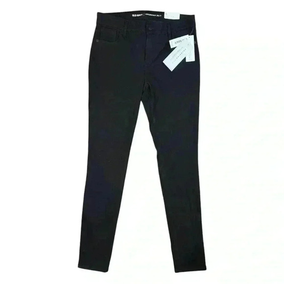Mid-Rise Rockstar Super-Skinny Jeans - Picture 1 of 7